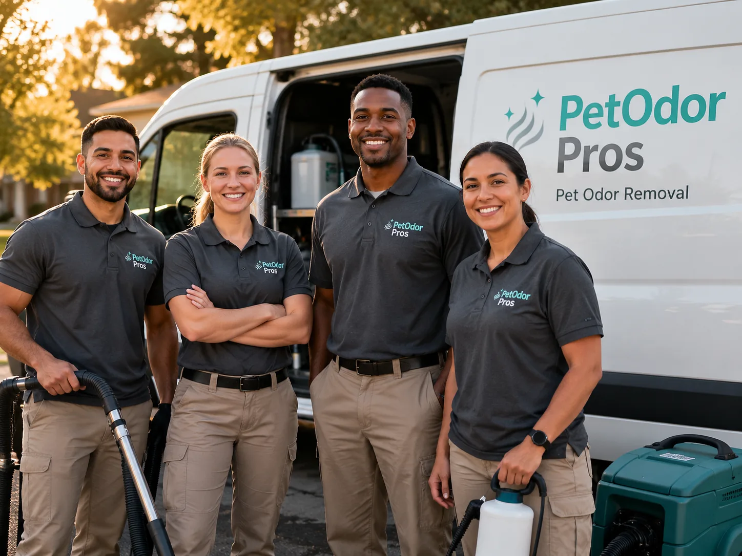 Pet Odor Removal team serving Warrensburg, IL